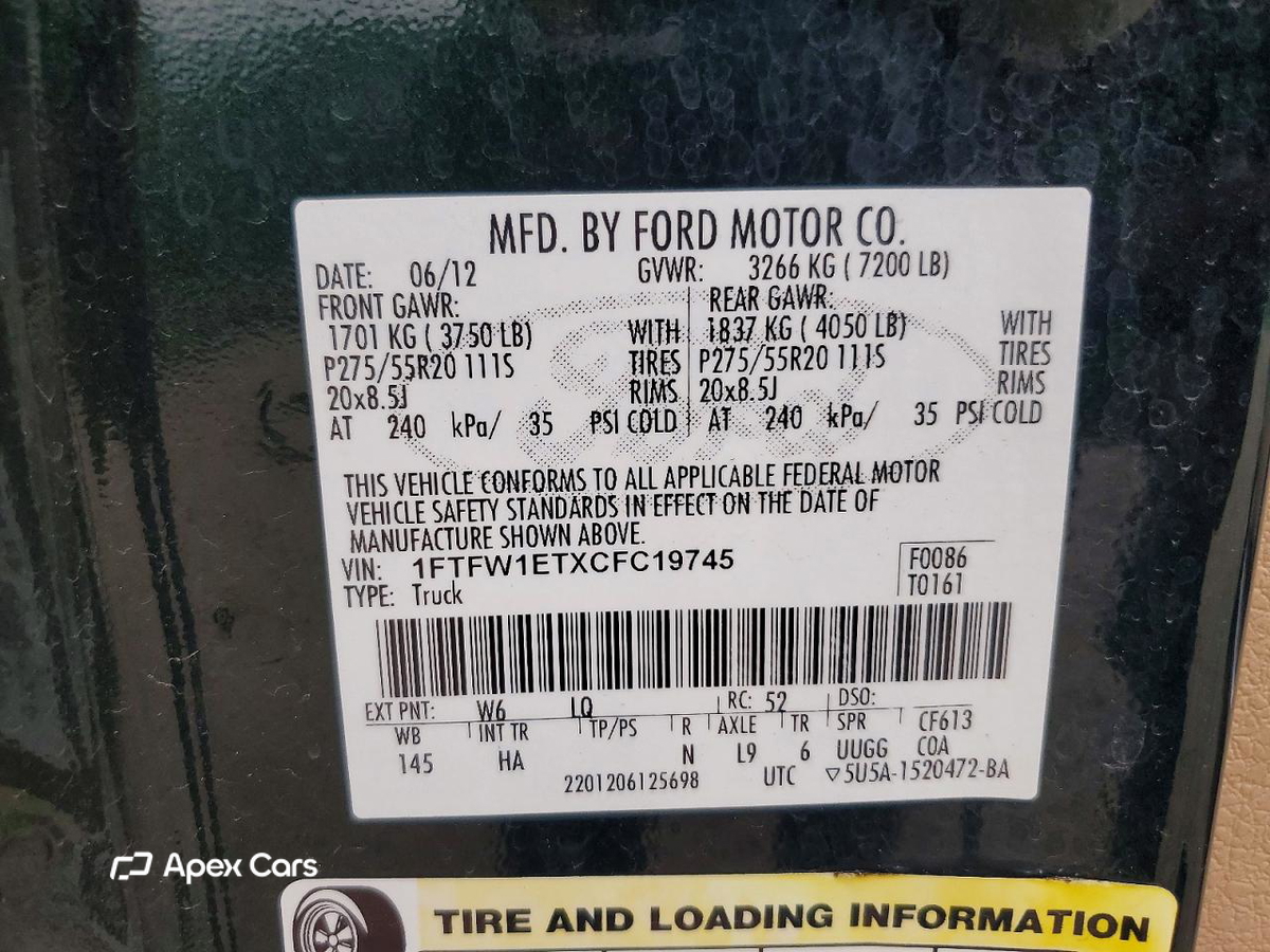 Ford F-150 2012