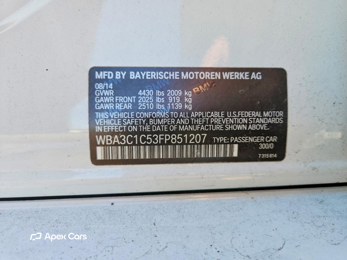 BMW Series 3 2015