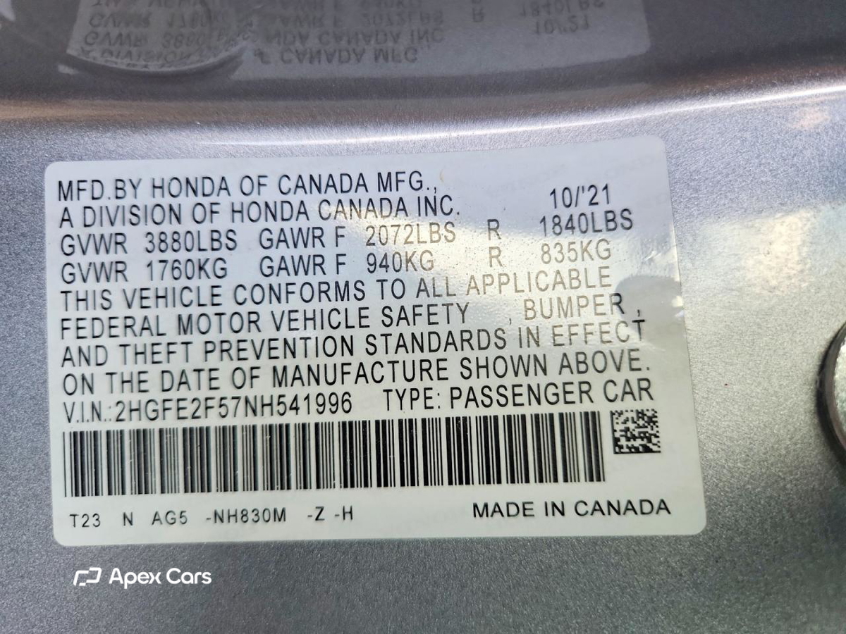 Honda Civic 2022