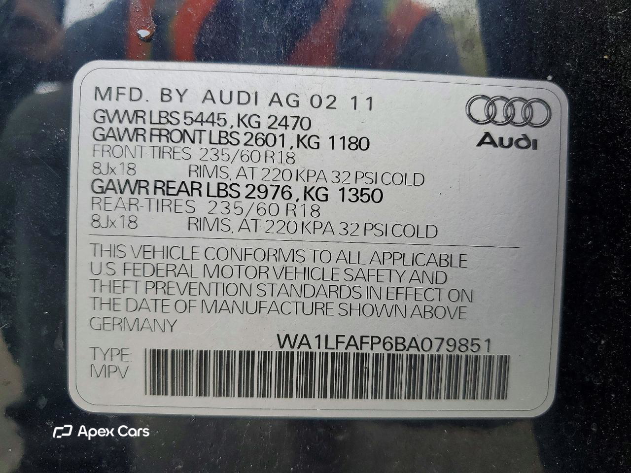 Audi Q5 2011