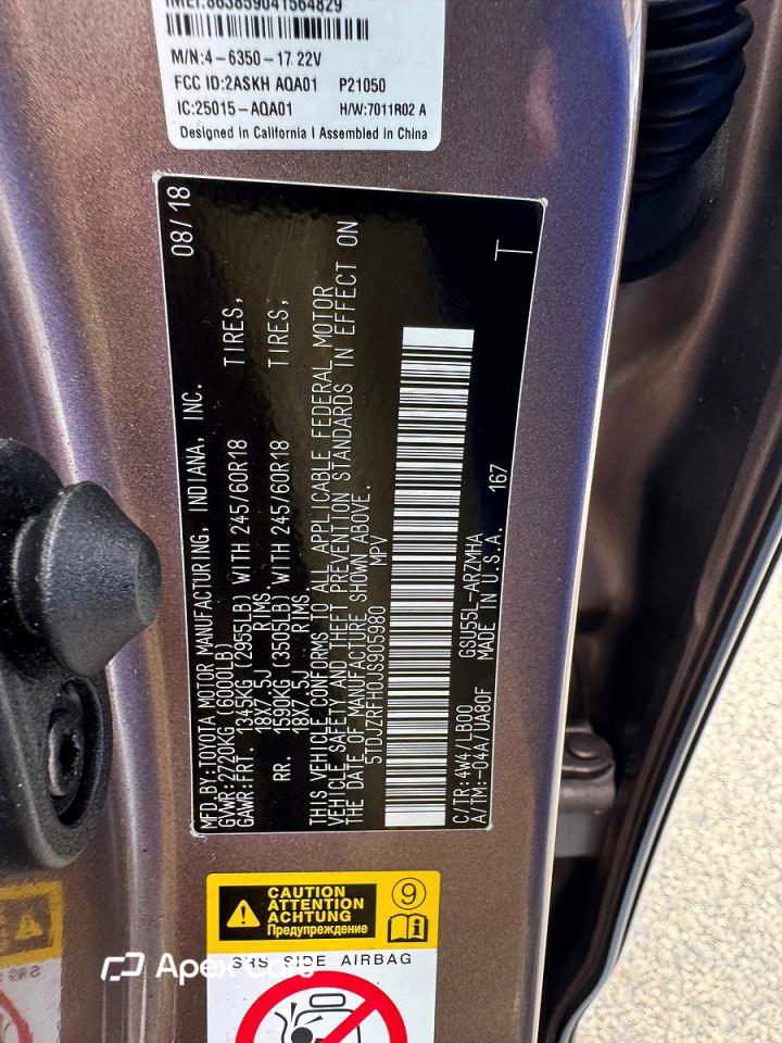 Toyota Highlander 2018