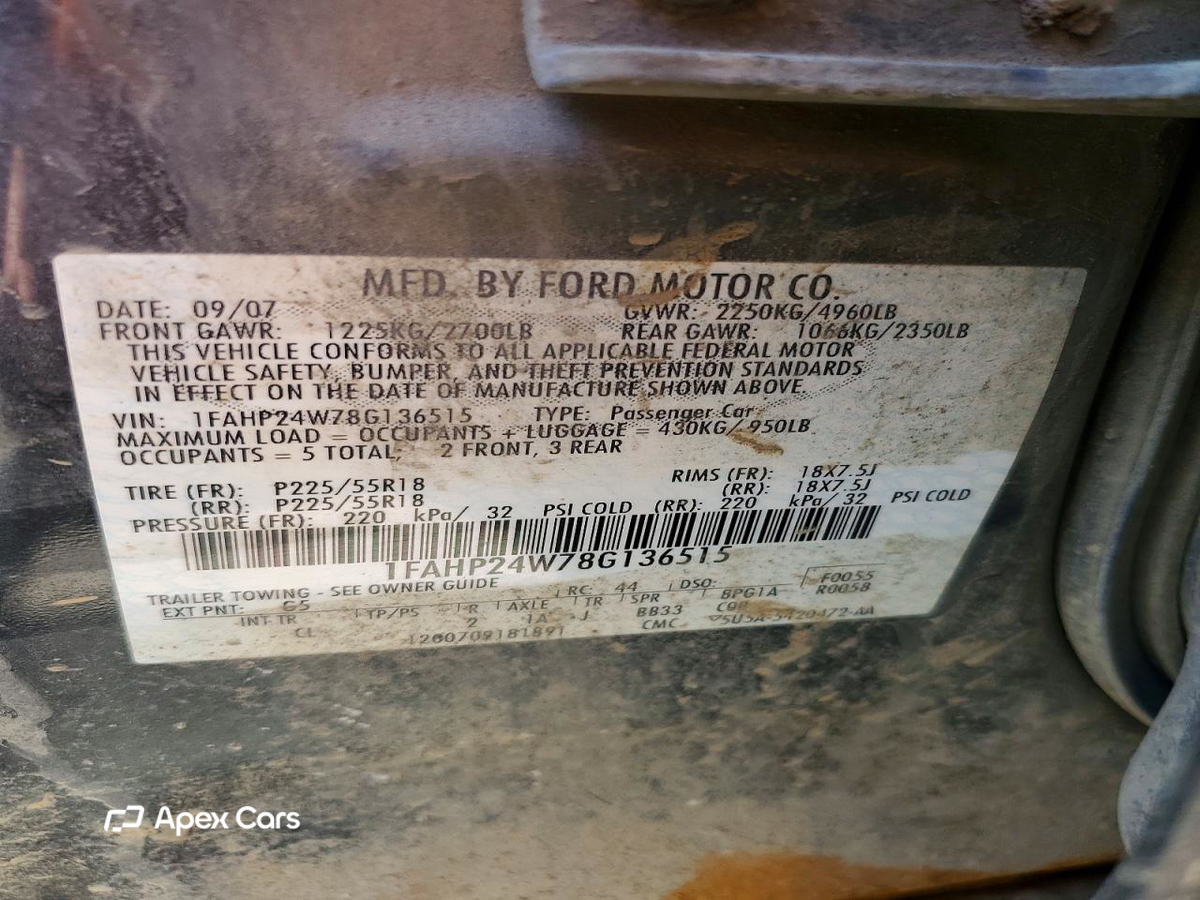 Ford Taurus 2008