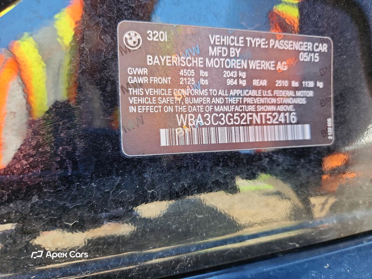 BMW Series 3 2015