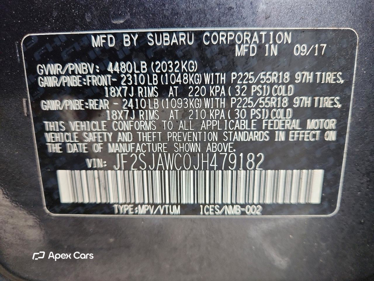 Subaru Forester 2018