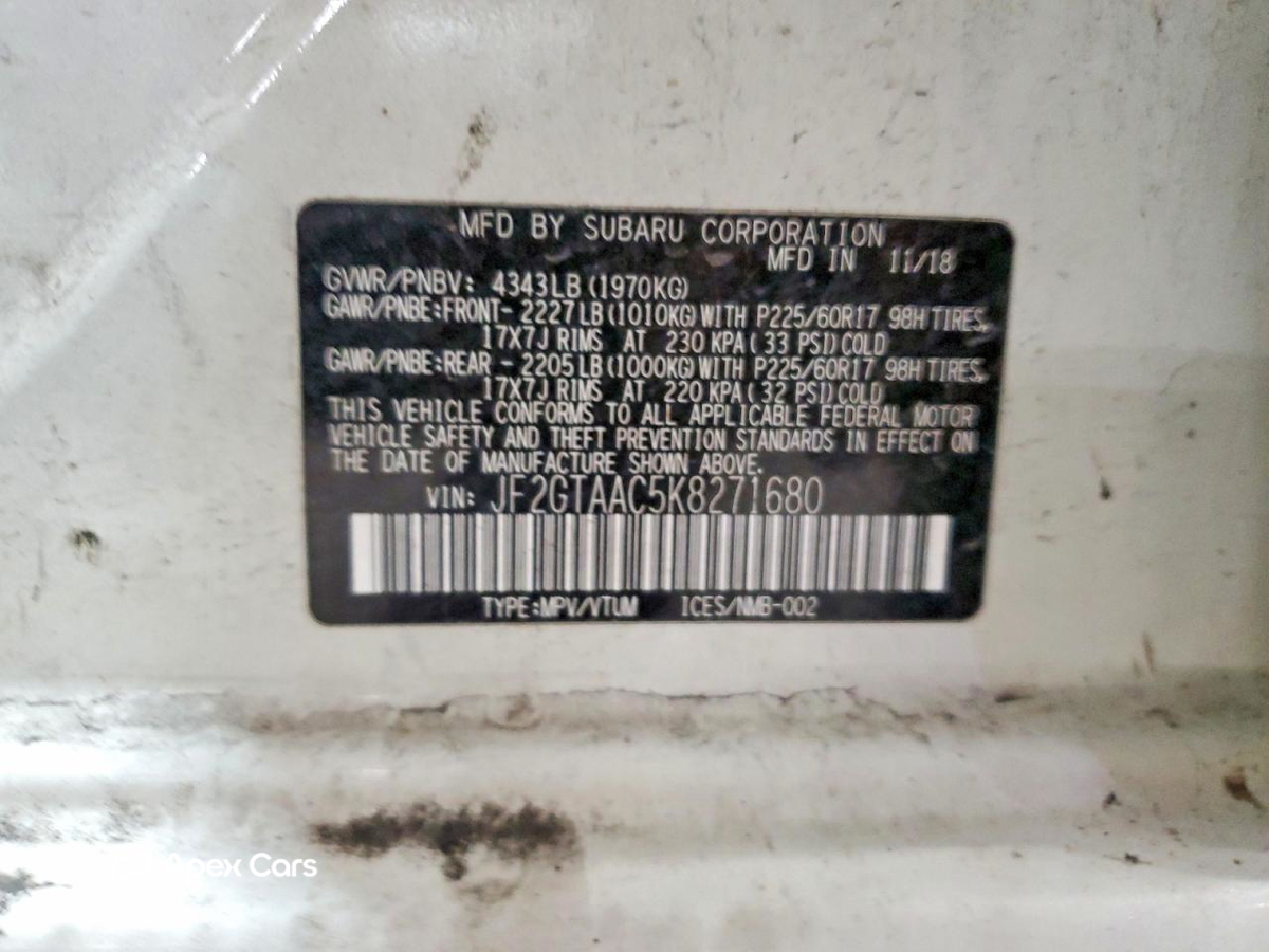 Subaru XV 2019