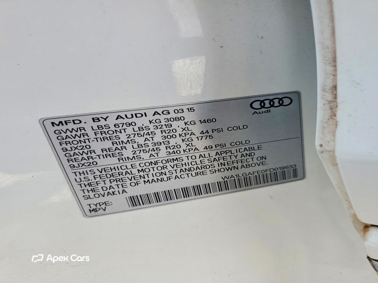 Audi Q7 2015