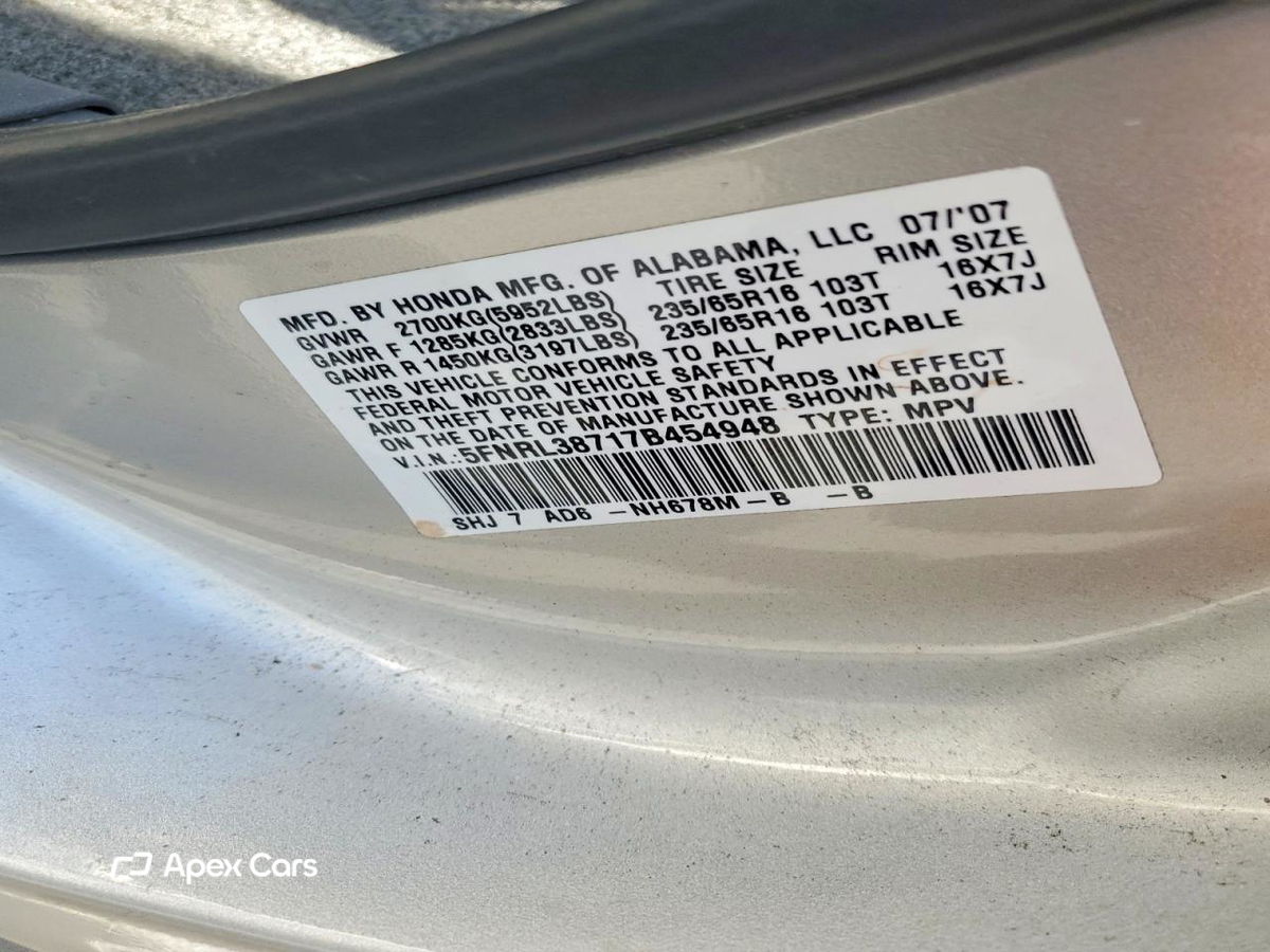 Honda Odyssey 2007