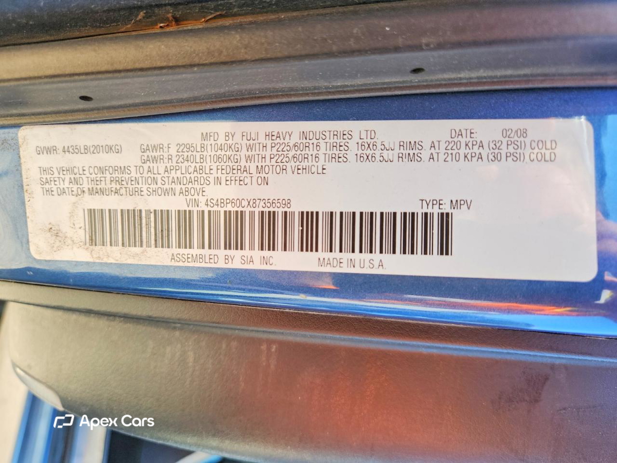 Subaru Legacy 2008