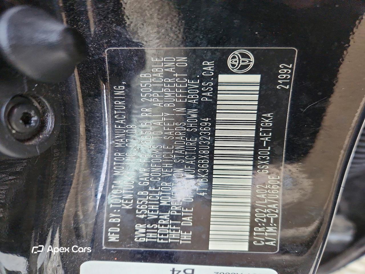 Toyota Avalon 2008