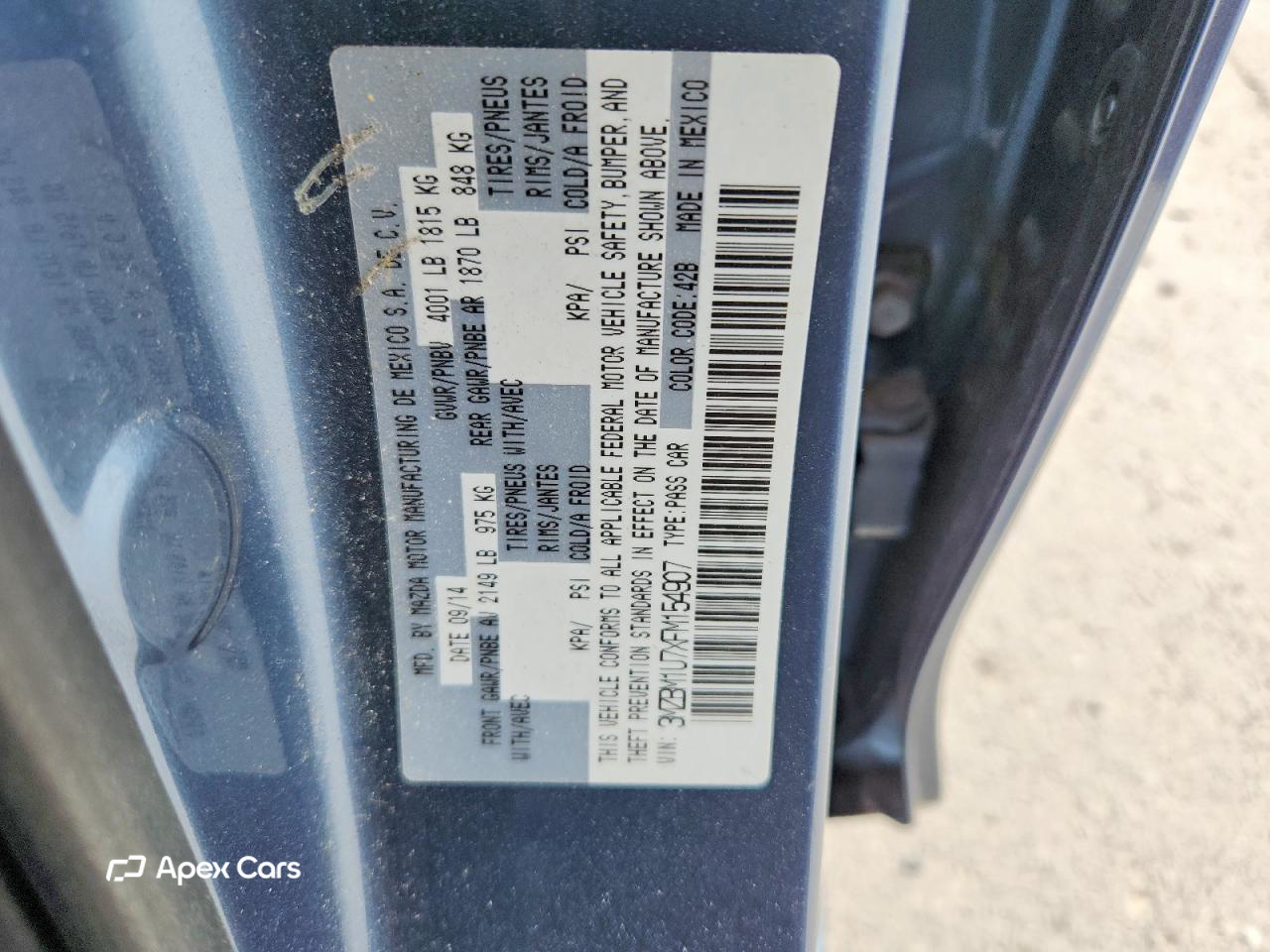 Mazda 3 2015