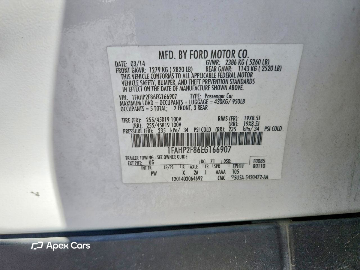 Ford Taurus 2014