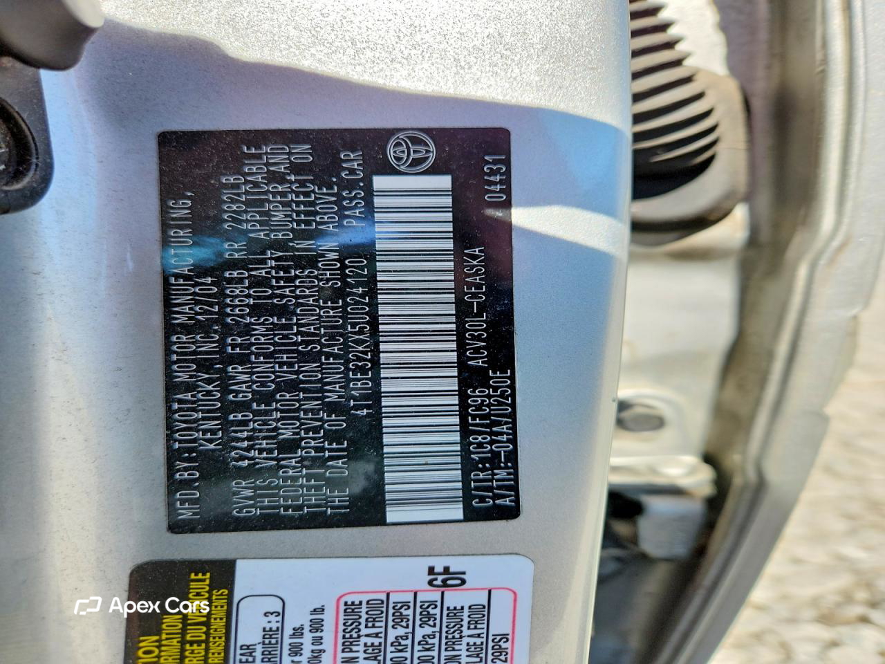 Toyota Camry 2005