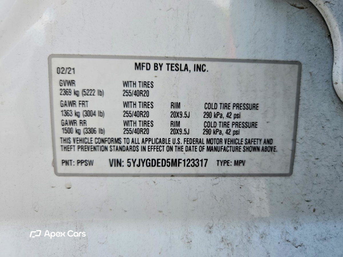 Tesla Model Y 2021
