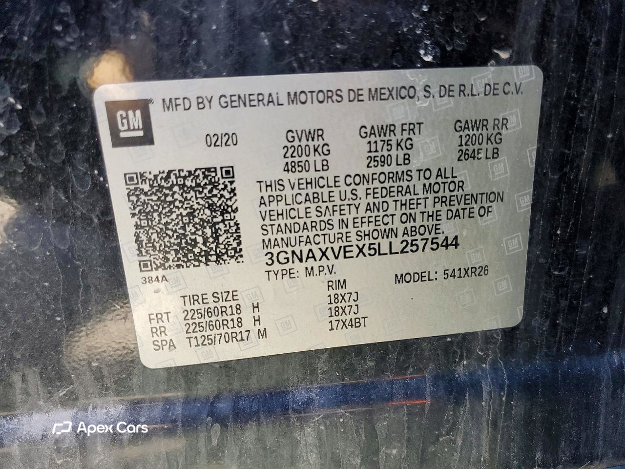 Chevrolet Equinox 2020