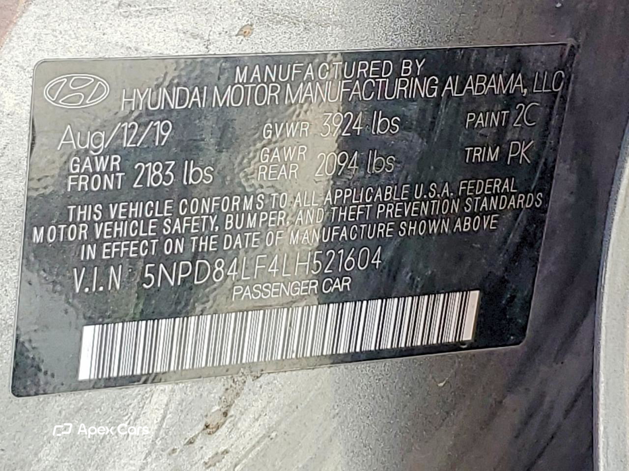 Hyundai Elantra 2020