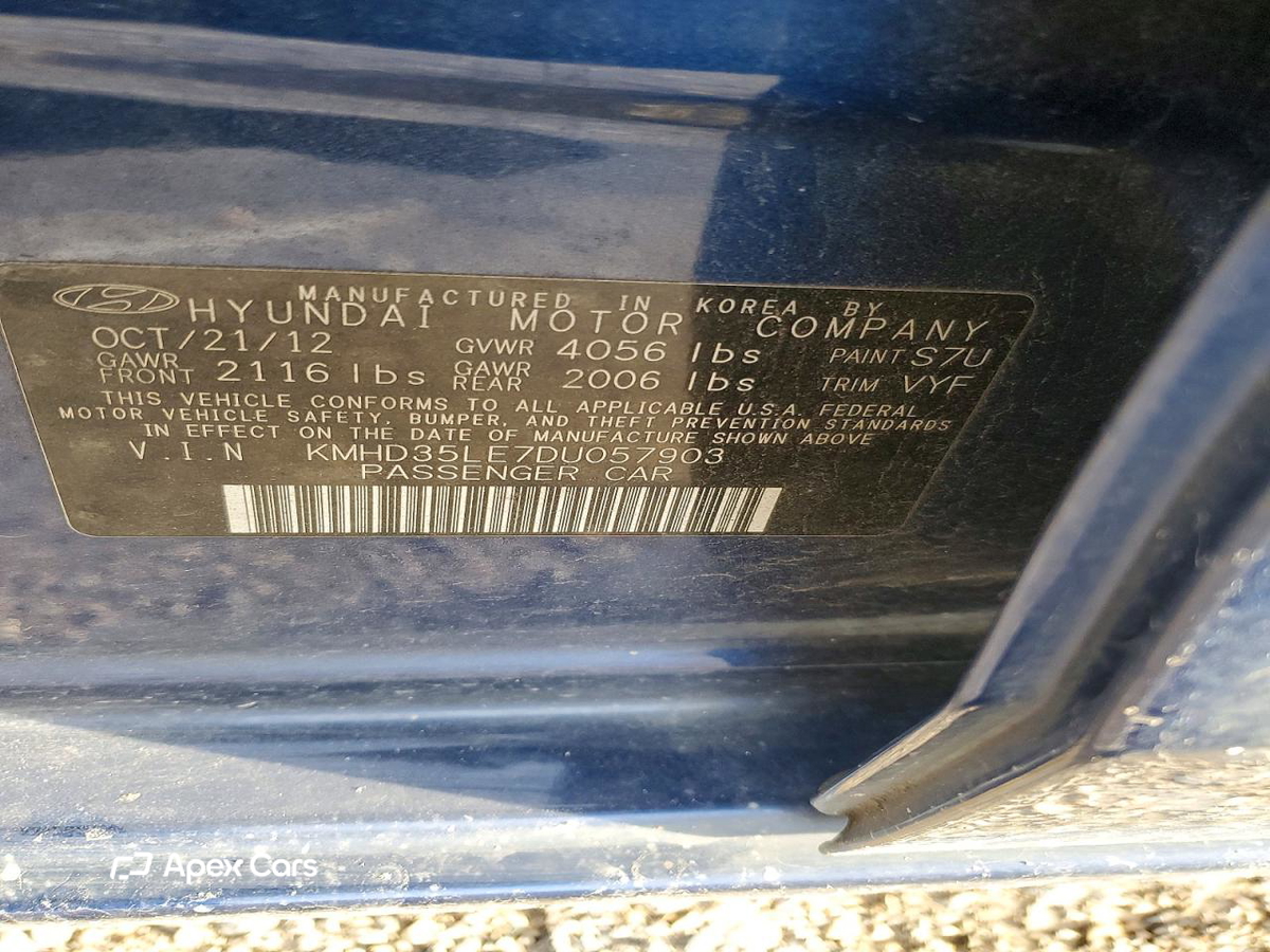 Hyundai Elantra 2013
