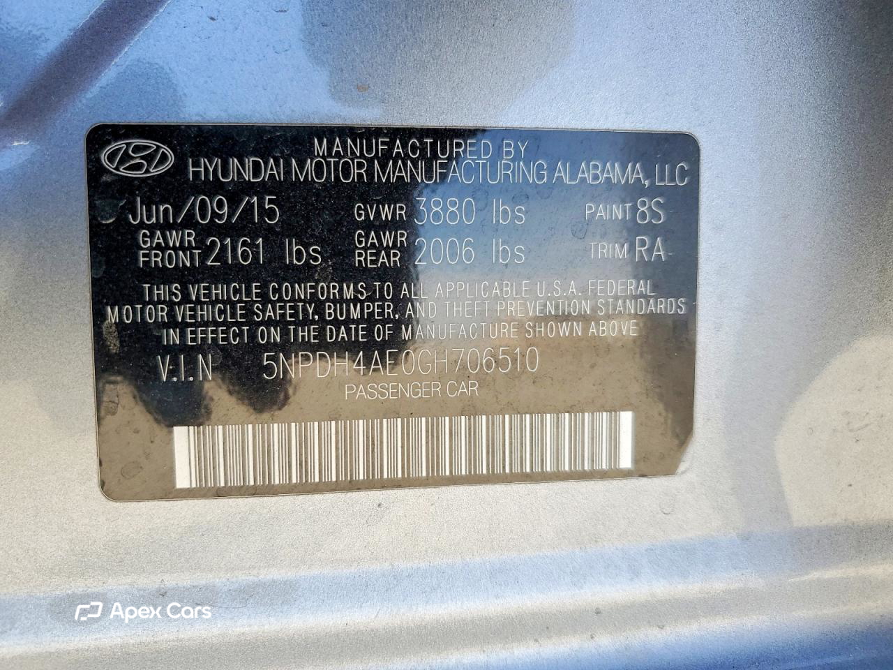 Hyundai Elantra 2016