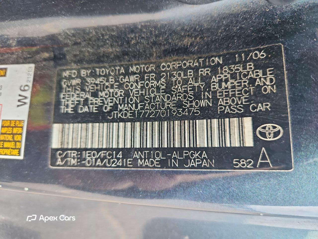 Scion tC 2007