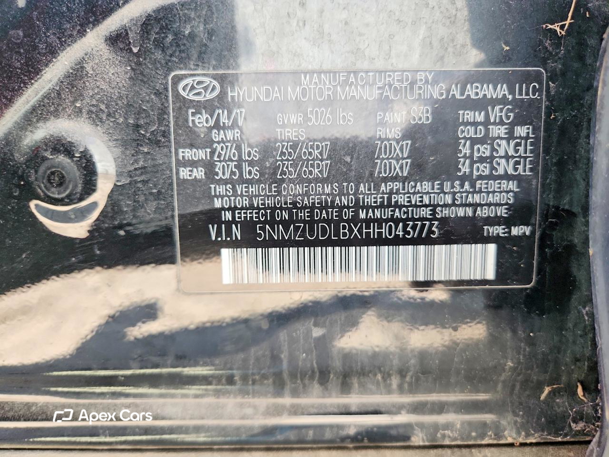 Hyundai Santa Fe 2017