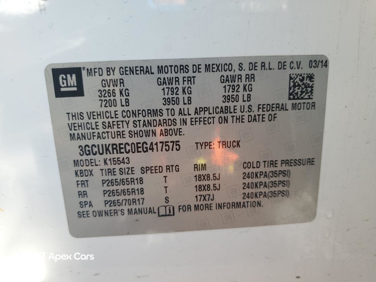 Chevrolet Silverado 2014
