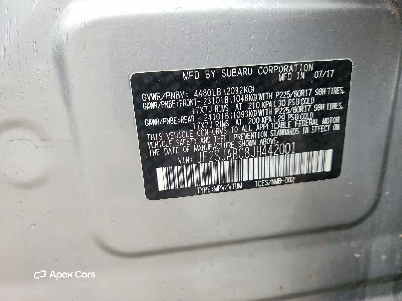 Subaru Forester 2018