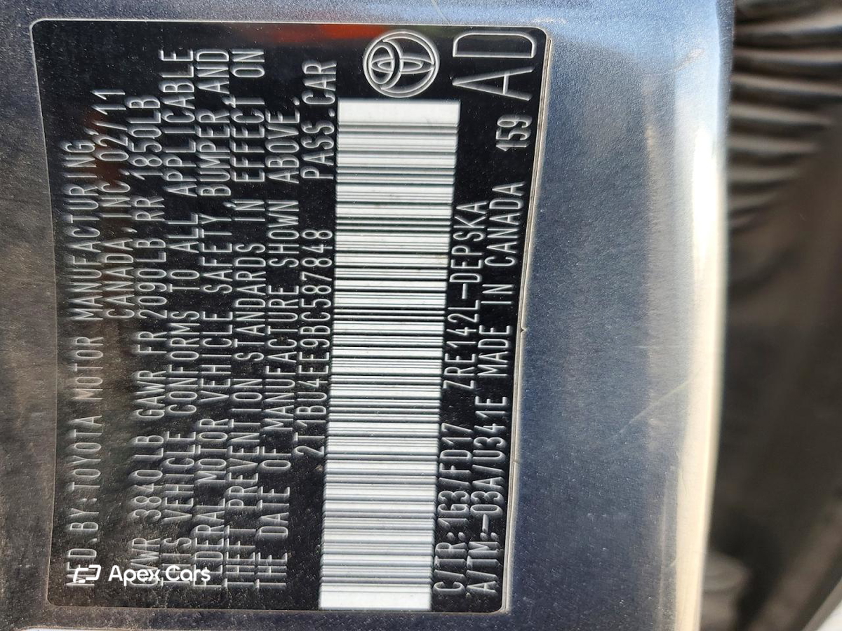 Toyota Corolla 2011