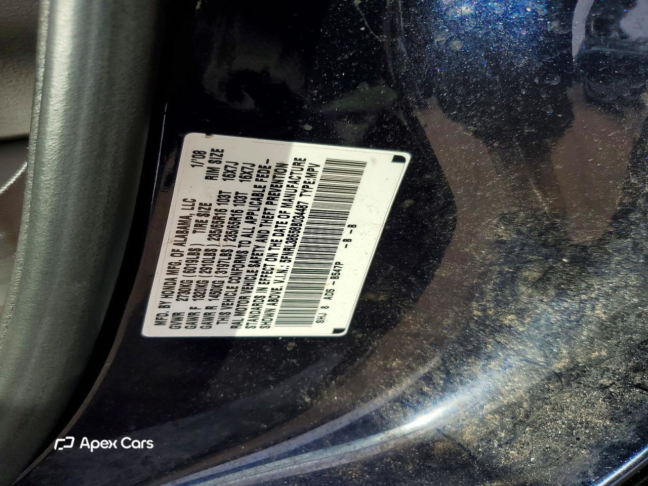 Honda Odyssey 2008