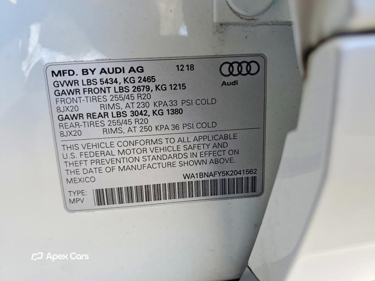 Audi Q5 2019