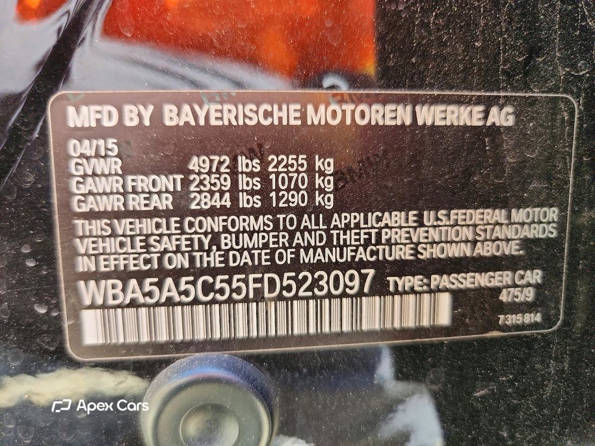 BMW Series 5 2015