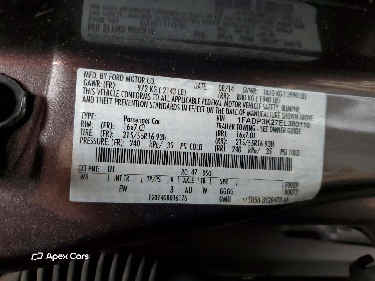 Ford Focus 2014