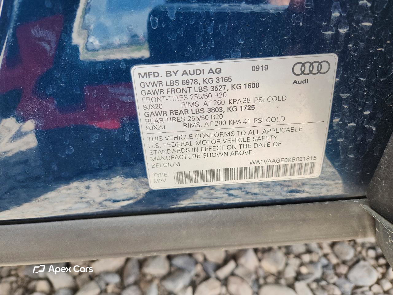 Audi e-tron 2019
