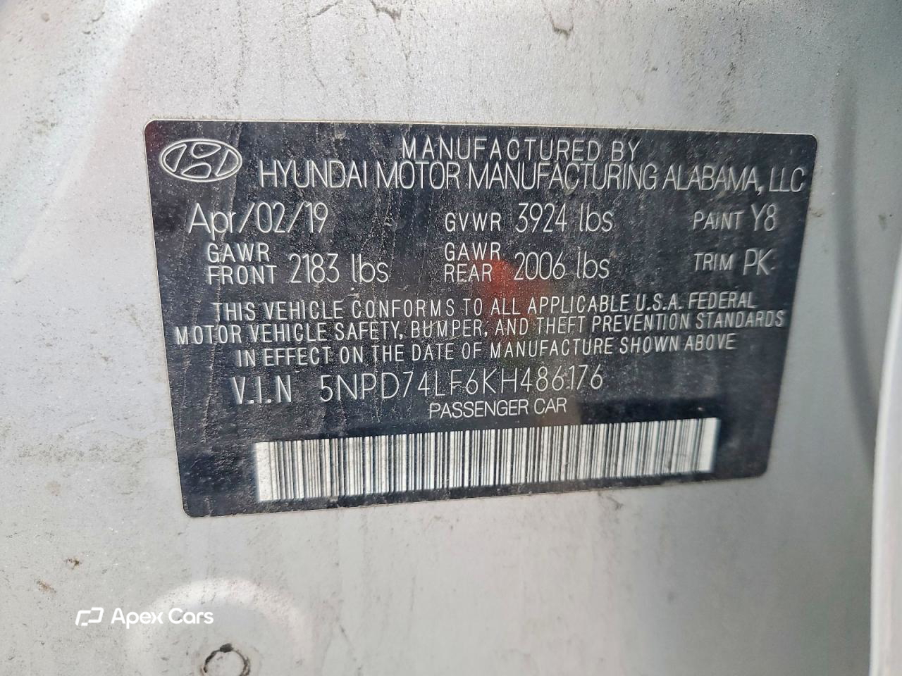Hyundai Elantra 2019