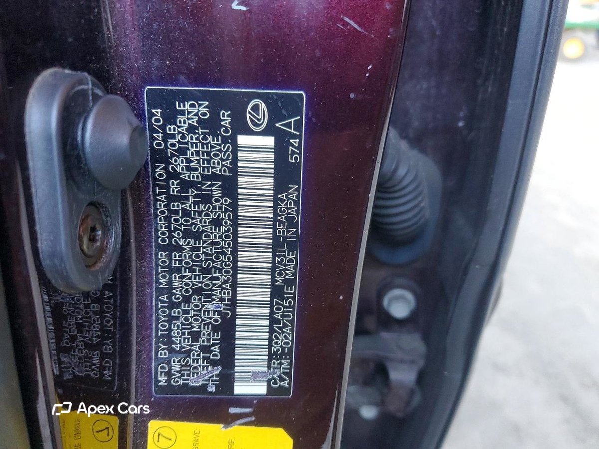 Lexus ES 2004