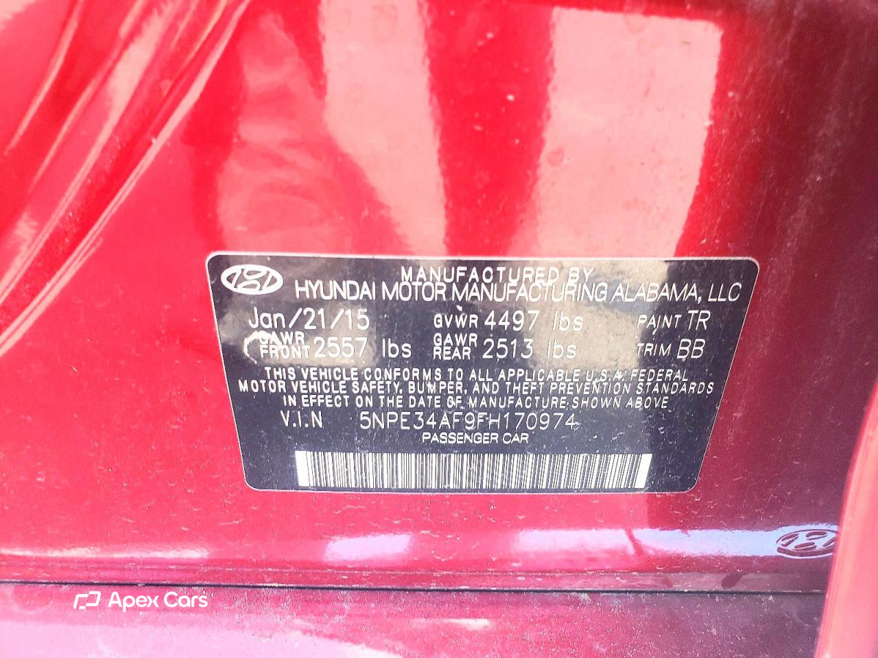 Hyundai Sonata 2015