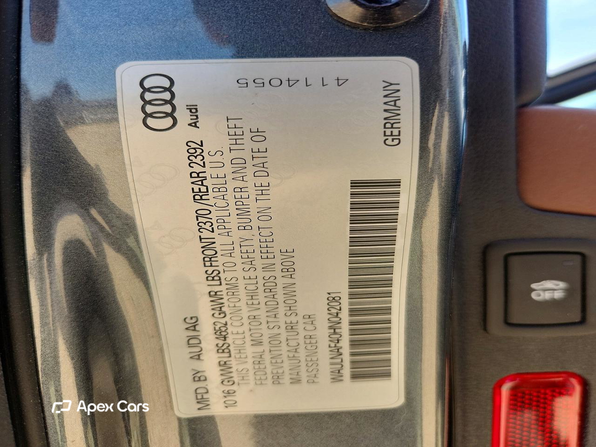 Audi A4 2017