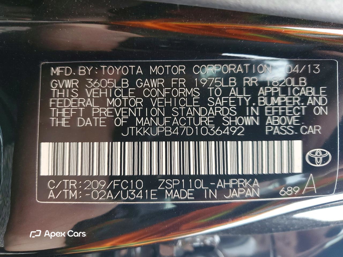 Scion xD 2013