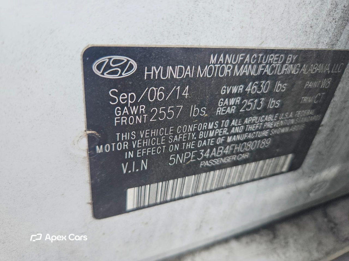 Hyundai Sonata 2015