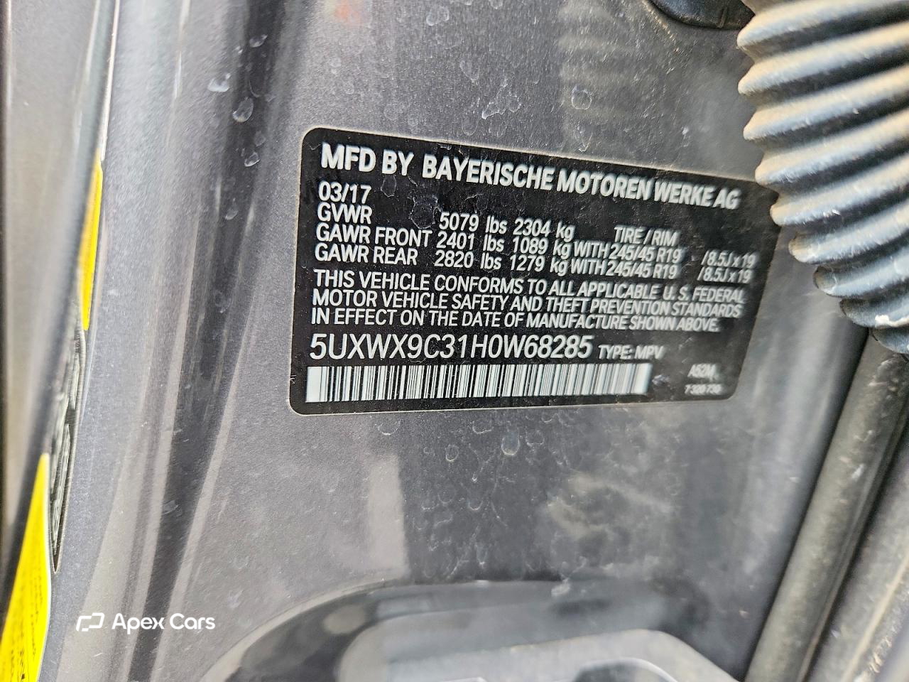 BMW X3 2017
