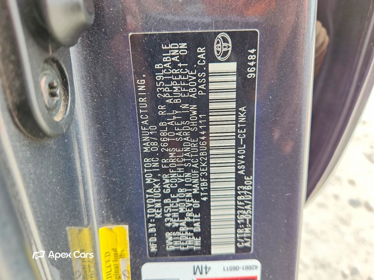 Toyota Camry 2011