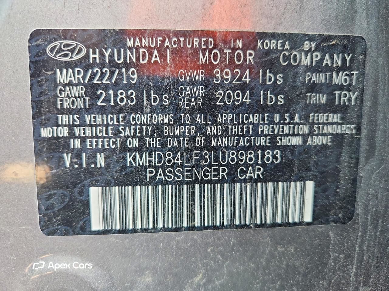Hyundai Elantra 2020