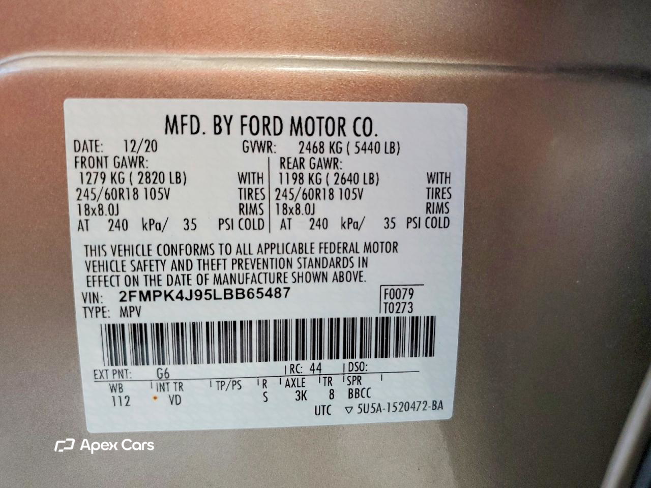 Ford Edge 2020