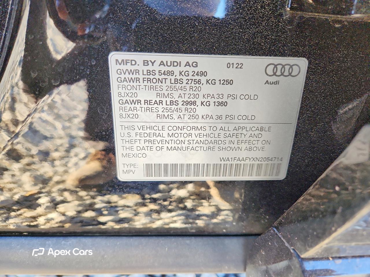 Audi Q5 2022