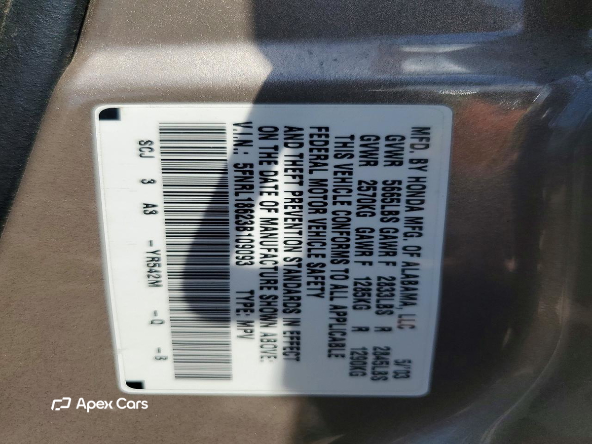 Honda Odyssey 2003