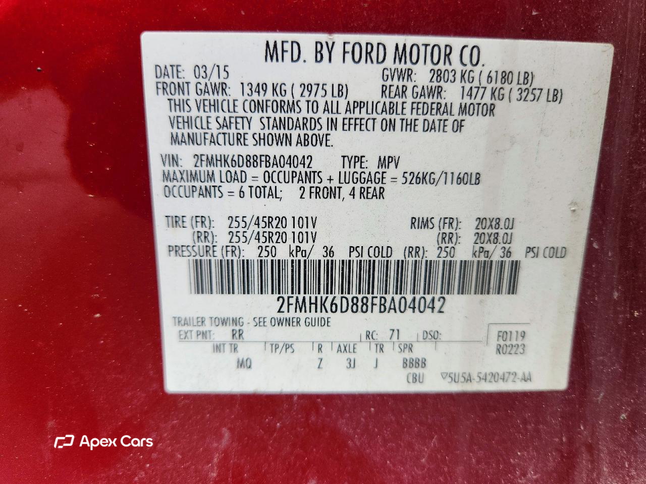 Ford Flex 2015