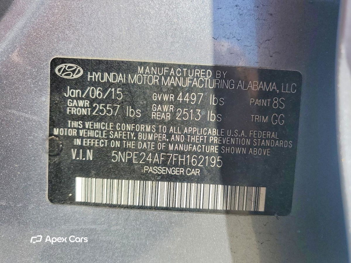Hyundai Sonata 2015