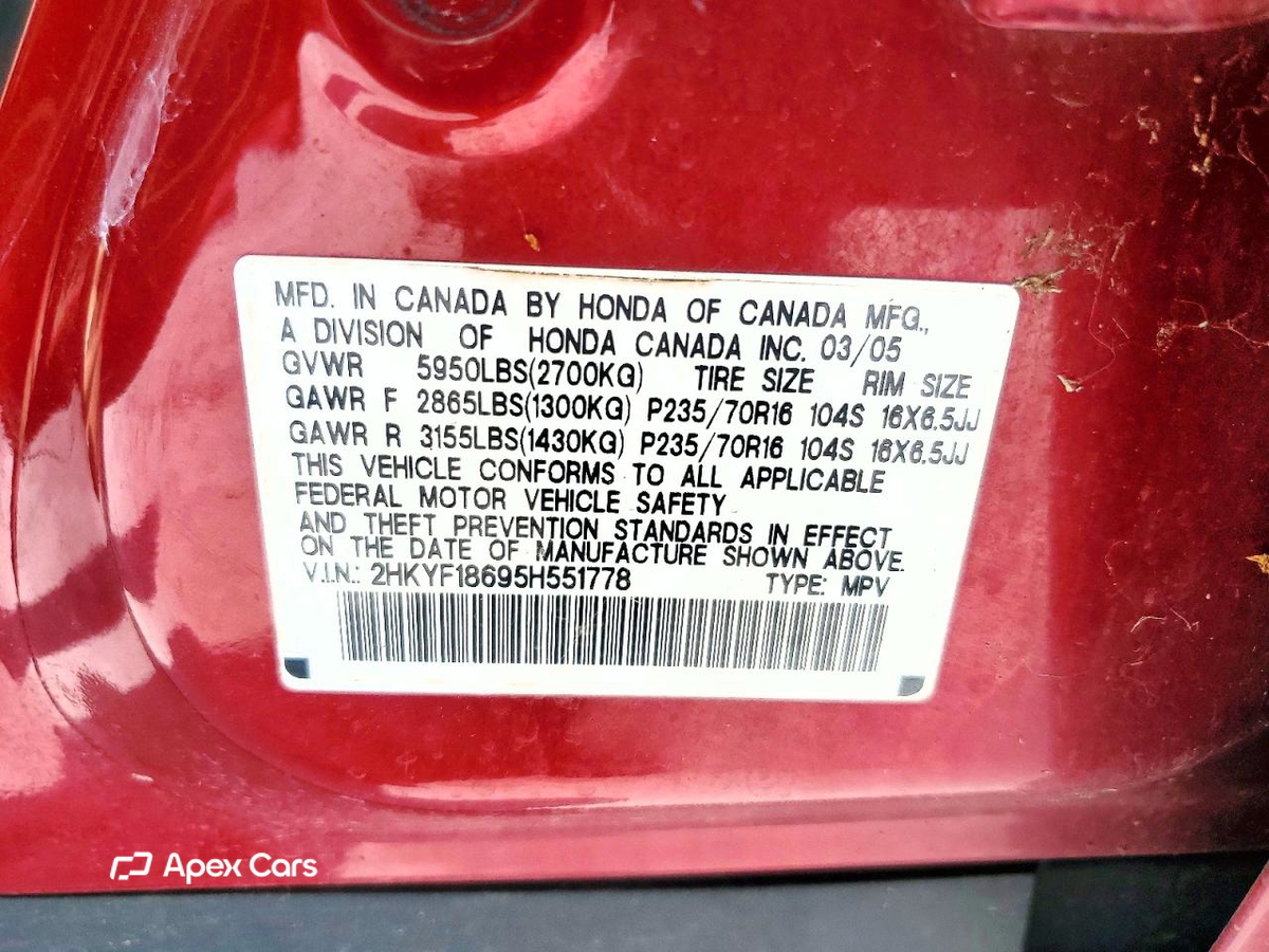Honda Pilot 2005