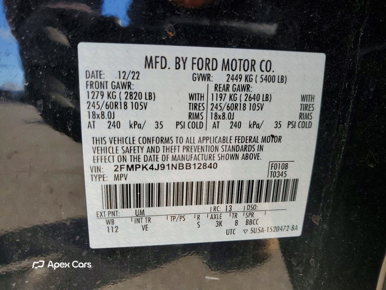 Ford Edge 2022