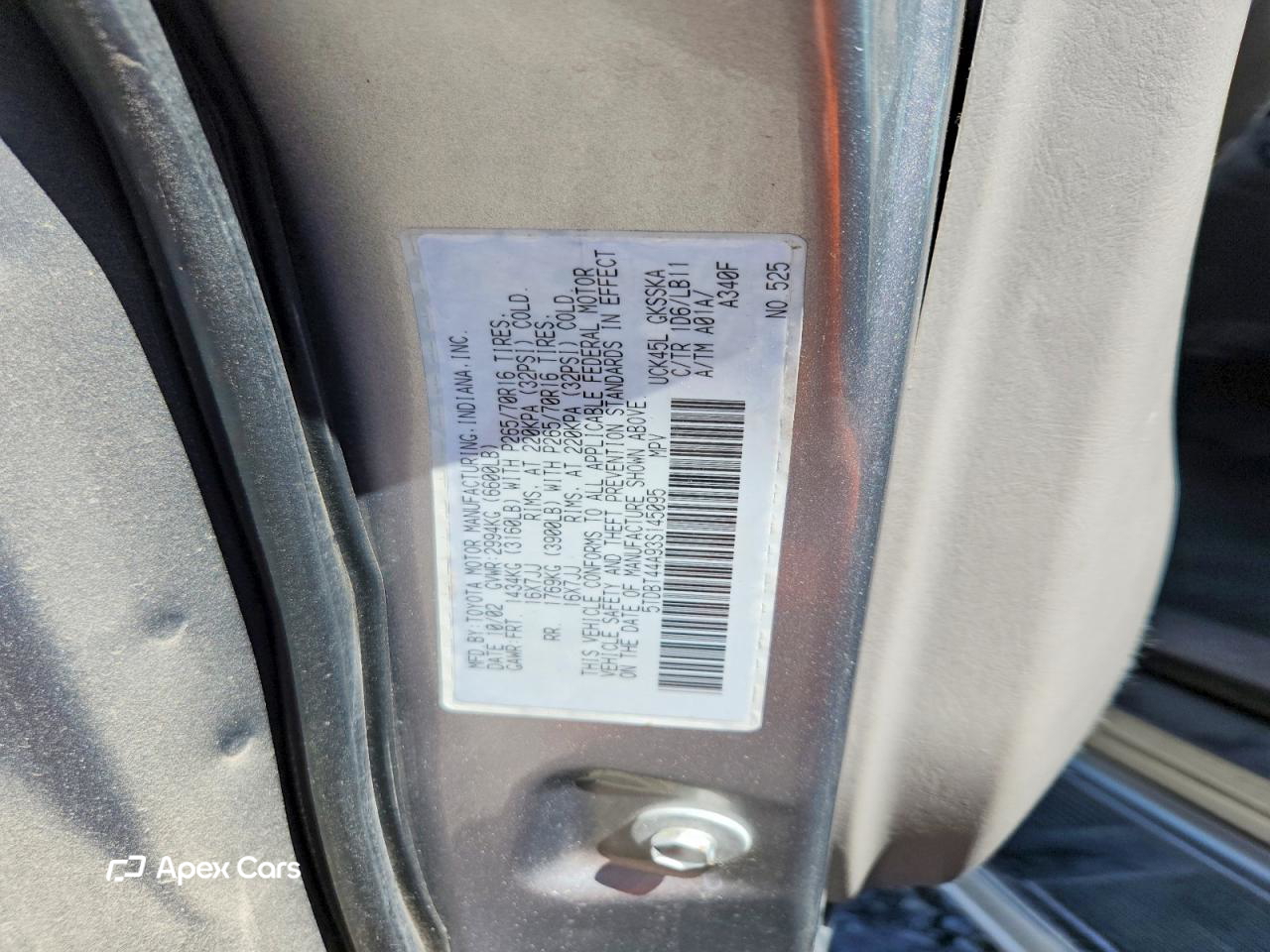 Toyota Sequoia 2003