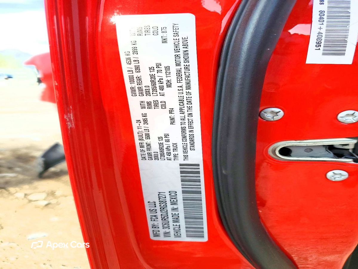 RAM 2500 2024