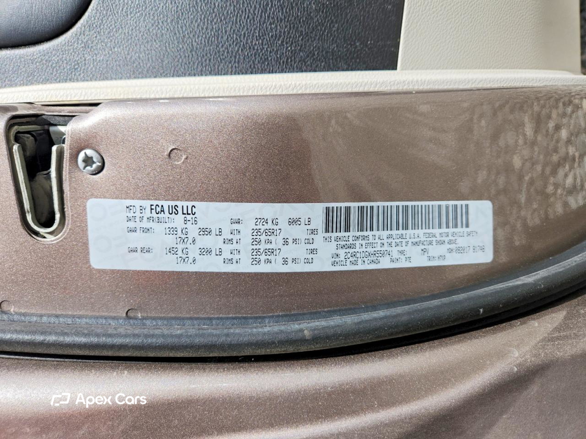 Chrysler Pacifica 2017